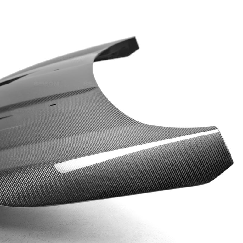 Seibon TM Style Carbon Fiber Hood for 14+ Ford Fiesta
