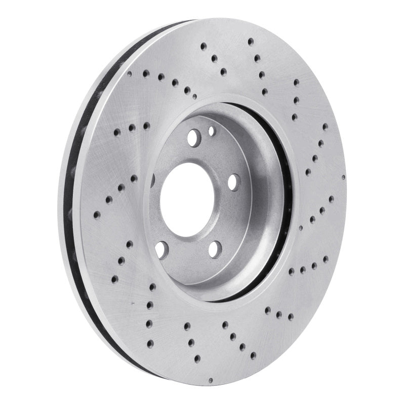 DFC Quickstop Drilled Front Brake Rotor - Mercedes-Benz CLS400 2015-2017, image 3