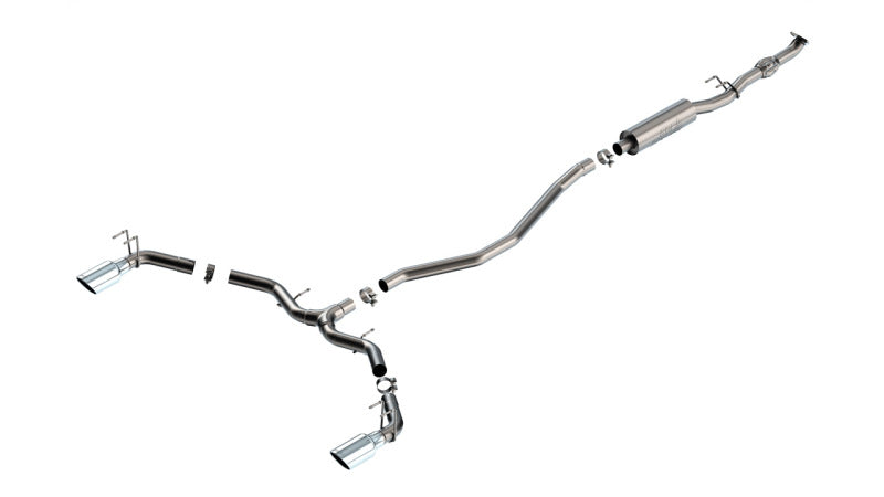 Borla S-Type Catback Exhaust 2.5in - 2023 Acura Integra / 2022-2023 Honda Civic Si 1.5L
