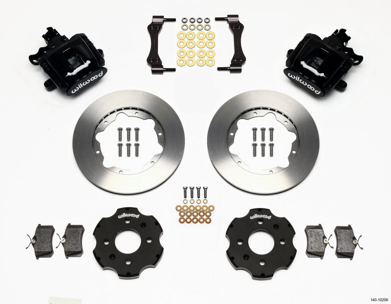 Wilwood Combination Parking Brake Rear Kit 11.00in Disc 2.39 Hub Offset for Acura Integra 1990-2001 and Honda Civic 1992-2000 - OneFastShop