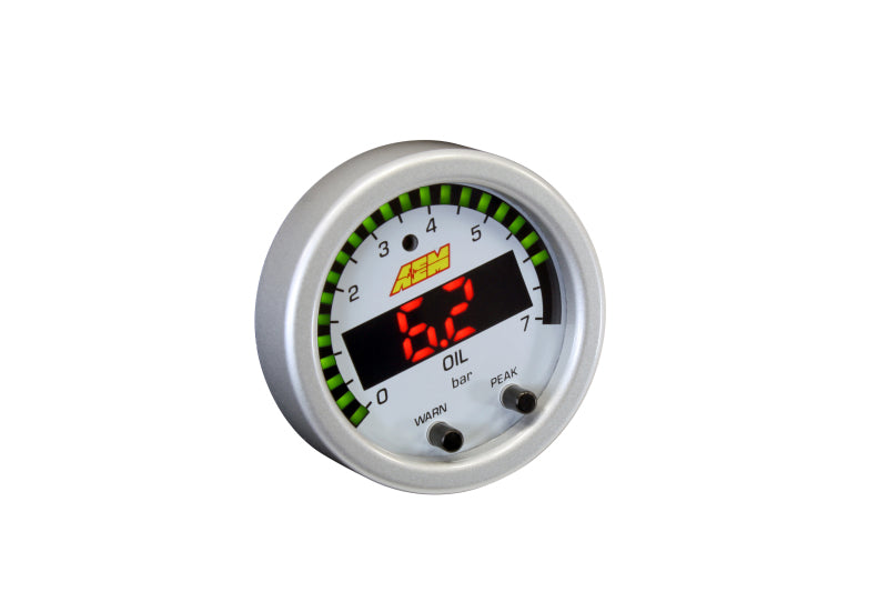 AEM X-Series Pressure Gauge - 0-100 PSI, image 5