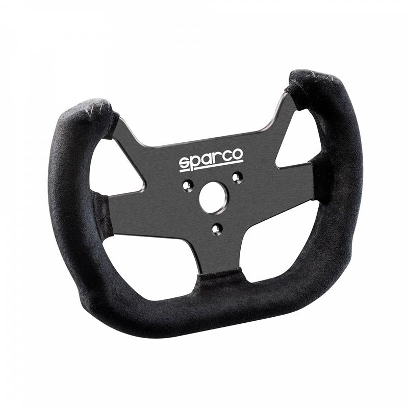 Sparco F10A Suede Black Steering Wheel Suede Black