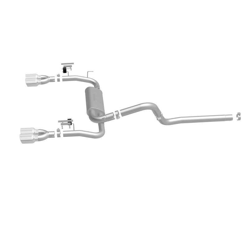 MagnaFlow Street Series Cat-Back Exhaust System with Quad Tips for 98-02 GM F-Body - OneFastShop