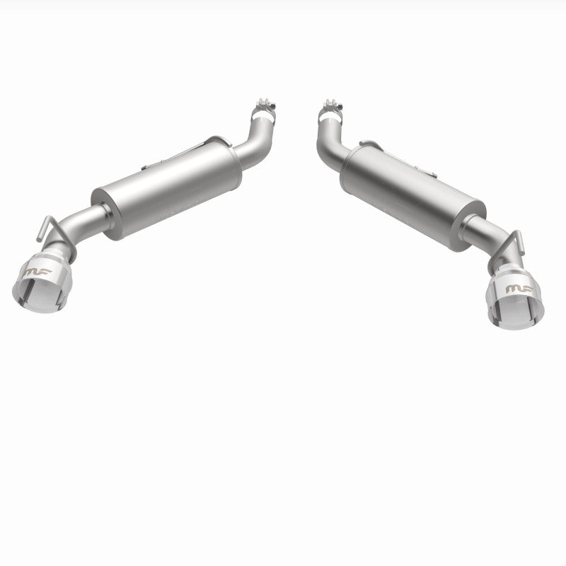 Magnaflow Competition Axle Back Exhaust System with Dual Polished Tips - 2016 Chevy Camaro 3.6L V6 - OneFastShop