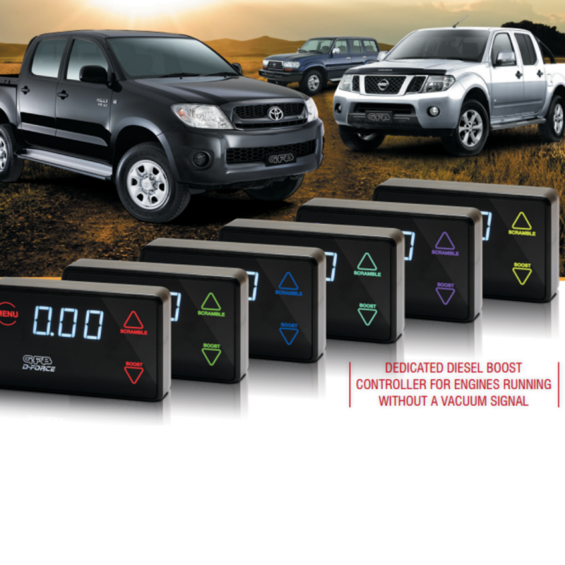 GFB D-Force Electronic Boost Controller with EGT Sensor for Diesel Engines (Non VNT Turbos)
