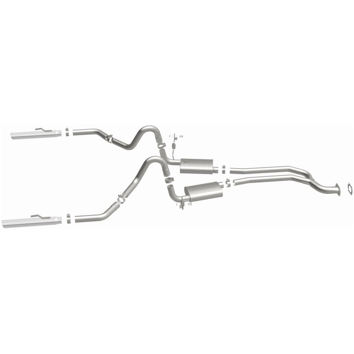 Magnaflow Street Series Cat Back Exhaust System 3 Inch Mandrel Bent 1983 1988 Chevy Monte Carlo SS 5.0L - OneFastShop