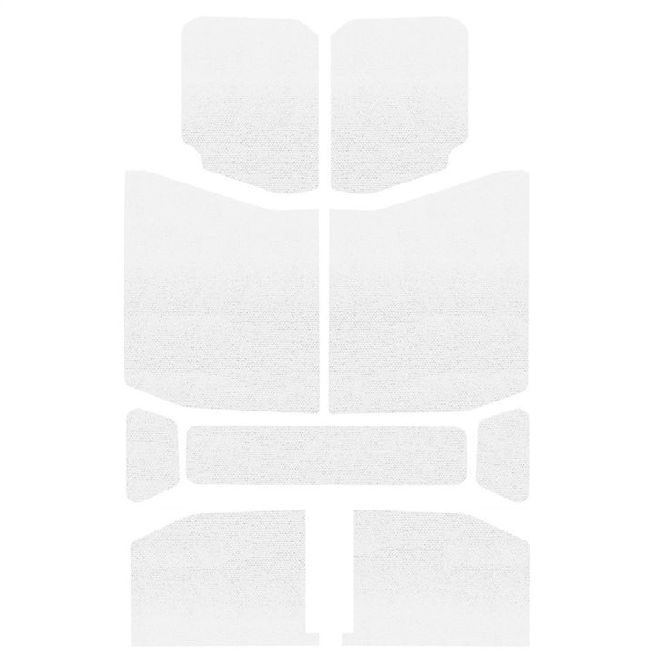 DEI 18-23 Jeep Wrangler JL 4-Door Boom Mat Headliner - 9 Piece - White