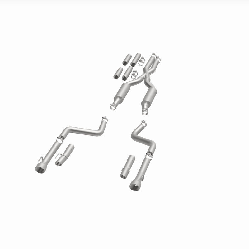 MagnaFlow Cat-Back Exhaust System 409 SS Polished 3in Quad Tips - 2017+ Dodge Charger