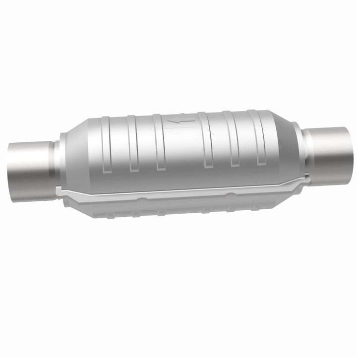 Magnaflow Universal Catalytic Converter 2in Center/Center Round 11in Body - Fits Acura CL, Honda Accord, Ford Explorer, and More