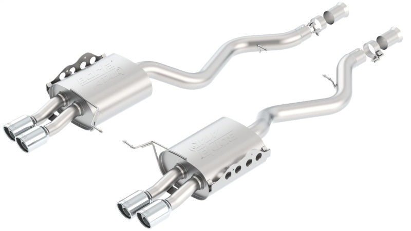 Borla Aggressive ATAK Rear Section Exhaust - BMW M3 Coupe 4.0L 8cyl 6spd/7spd 08-13