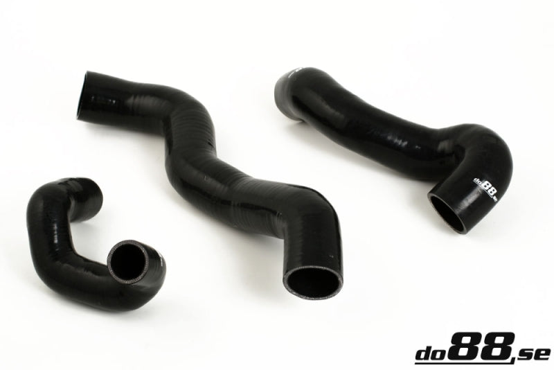 do88 Cross-Flow Intercooler Hose Kit - SAAB 900 / 9-3 1994-2000 - Black
