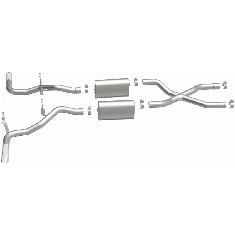 MagnaFlow Cat-Back Exhaust System for 66-67 Ford Bronco 4.7L - OneFastShop
