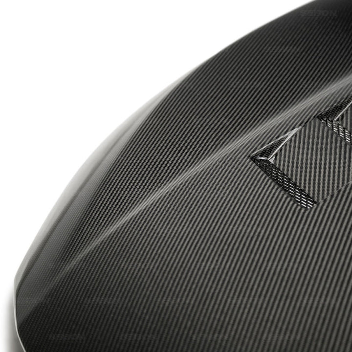 Seibon Carbon Fiber Hood for 17-18 Honda Civic Type-R TS-Style