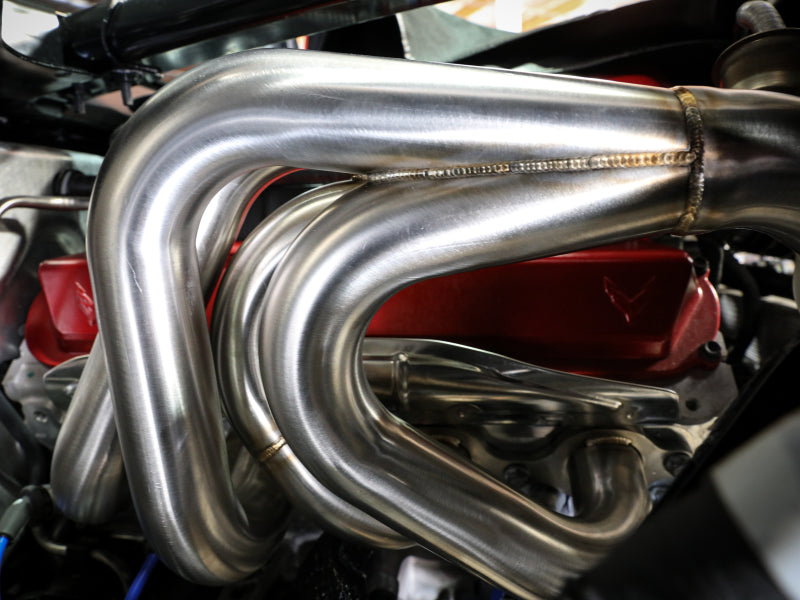 Afe Twisted 304SS Headers for 2020 Chevy Corvette (C8) 6.2L V8