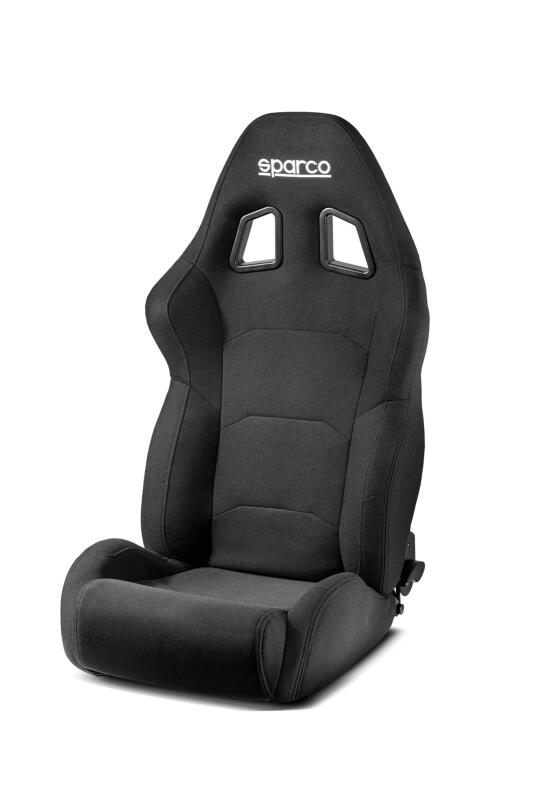 Sparco R500 Torino Reclining Racing Seat - Black Cloth