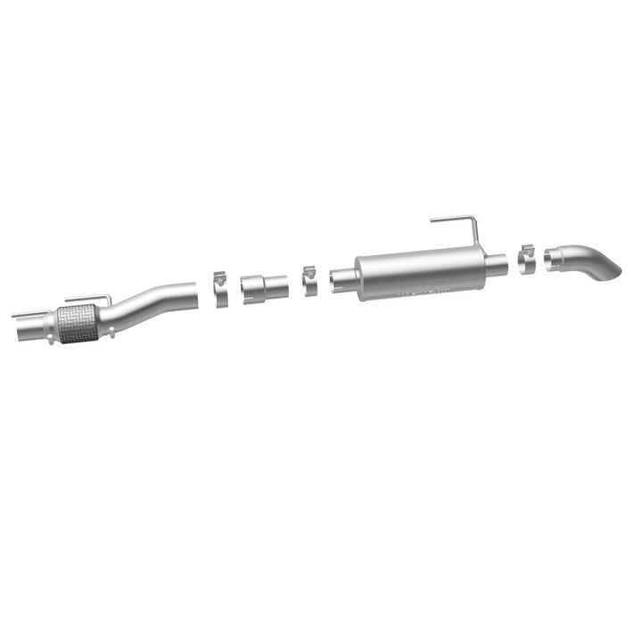 Magnaflow Cat-Back Exhaust System SS 2.5/3in Turn Down 2015 Ford F150 2.7L V6T Ext Cab - OneFastShop
