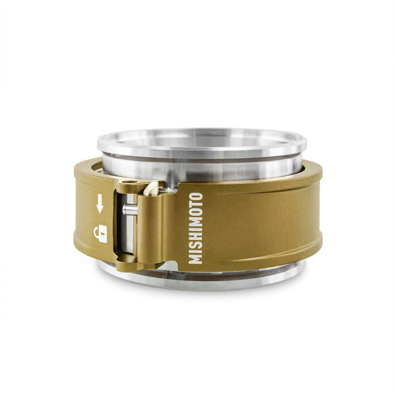 Quick Release Clamp 3.0in Gold Aluminum Locking System