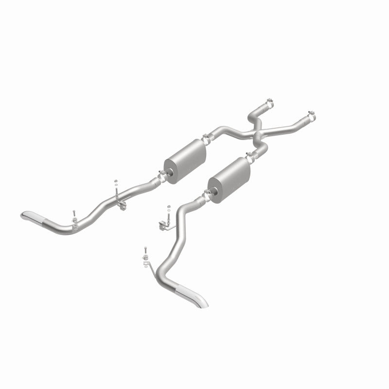MagnaFlow Cat-Back Exhaust System for 66-67 Ford Bronco 4.7L - OneFastShop