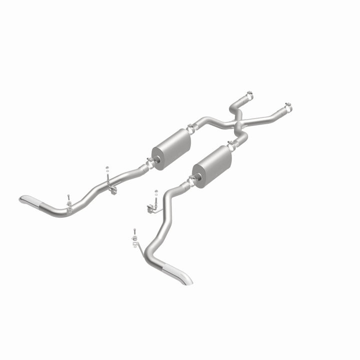 MagnaFlow Cat-Back Exhaust System for 66-67 Ford Bronco 4.7L - OneFastShop