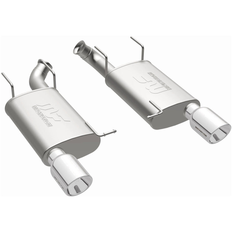 Magnaflow Street Series Axle-Back Exhaust System for 2011 Ford Mustang 3.7L - OneFastShop