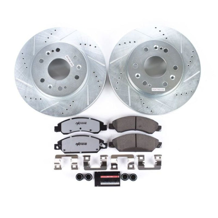 PowerStop Z36 Truck & Tow Brake Kit for 07-08 Cadillac Escalade