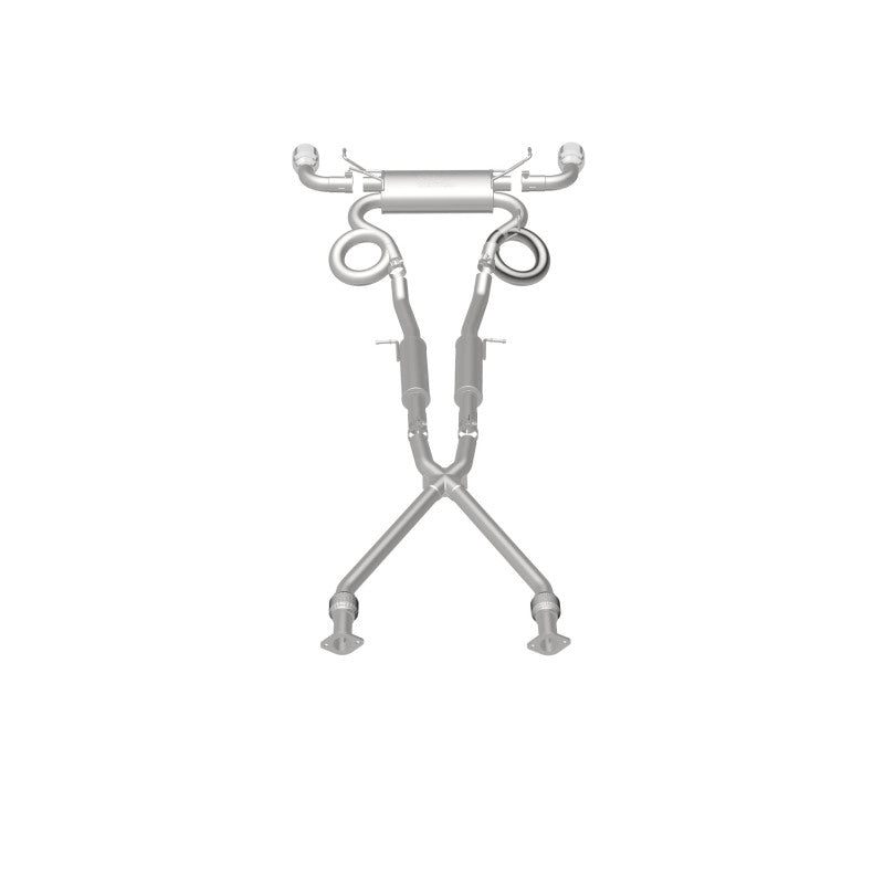 Magnaflow Cat-Back Exhaust 09-17 Nissan 370Z V6 3.7L Street Series SS 2.25in Dual Split Rear Exit - OneFastShop