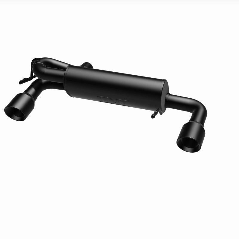 MagnaFlow Axle-Back Exhaust for 2021 Ford Bronco 2.3L I-4 - Dual Split Rear Exit, Black Tips - OneFastShop