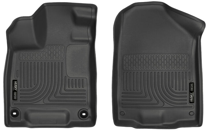 Husky Liners Weatherbeater Front Black Floor Liners 2017 Honda Ridgeline - OneFastShop