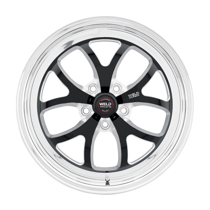 Weld S76 15x10.33 / 5x4.75 BP / 6.5 in. BS Black Wheel (Low Pad) – Non Beadlock - OneFastShop