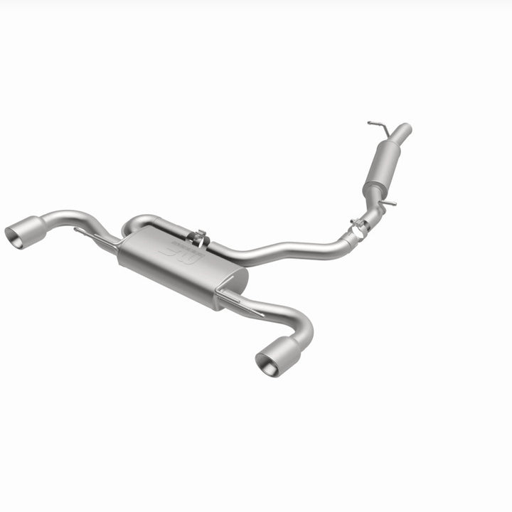 MagnaFlow SYS Cat-Back Exhaust for 2008–2009 Audi TT Quattro 3.2L Comp