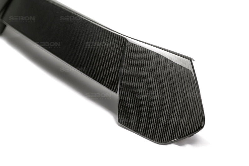 Seibon Carbon Fiber Front Bumper Garnish for 16+ Ford Focus RS
