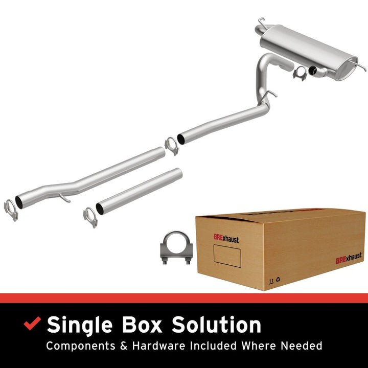 MagnaFlow BRE Exhaust Kit for 2007–2011 Jeep Wrangler 3.8L