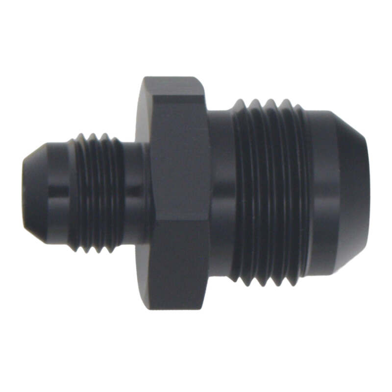 DeatschWerks 10AN Male Flare to 6AN Male Flare Straight Reducer - Anodized Matte Black