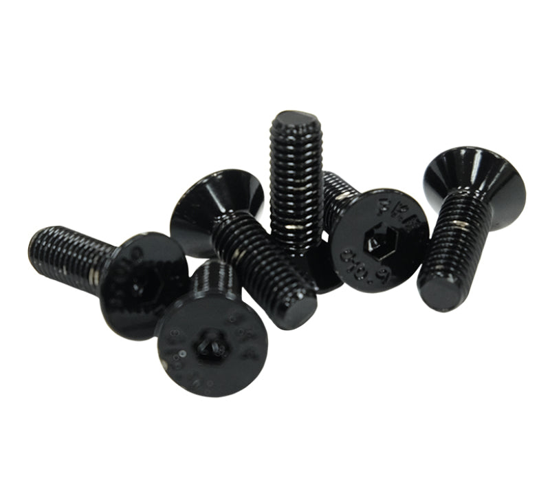 NRG Steering Wheel Screw Upgrade Kit - Conical, Black