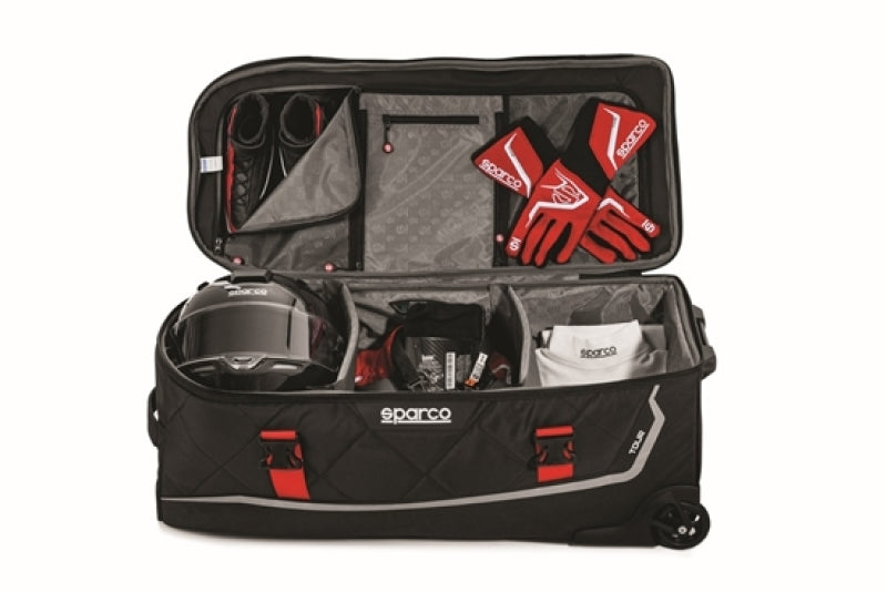 Sparco Tour Bag Martini-Racing in Black/Red