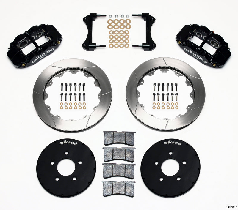 Wilwood Narrow Superlite 6R Front Hat Kit 12.88in 1994-2004 Mustang - OneFastShop