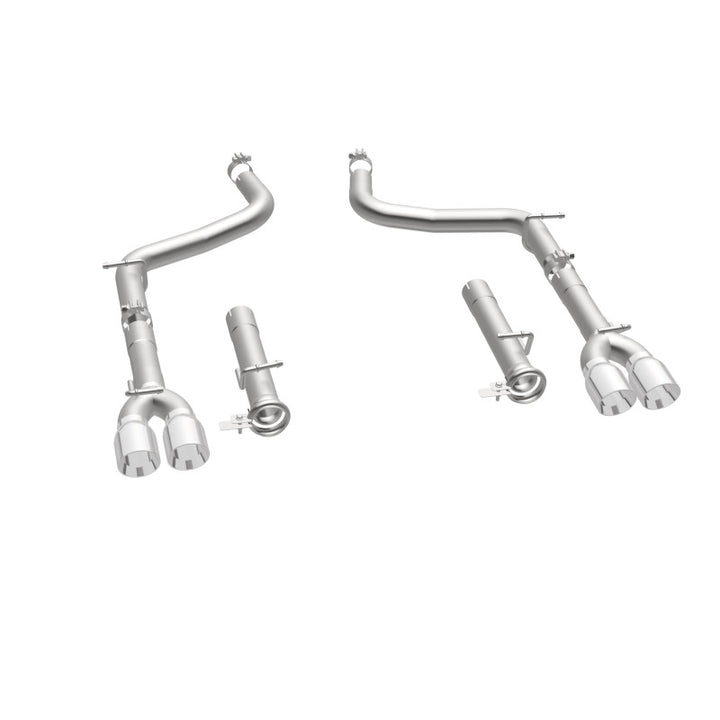 MagnaFlow Axle-Back – SS 2.5 in. Quad Split Rear 3.5 in. Tip for 2015 Dodge Challenger R/T 5.7L