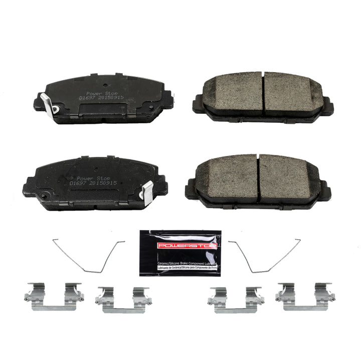 PowerStop Z23 Evolution Sport Brake Pads with Hardware for 16-19 Acura ILX - OneFastShop