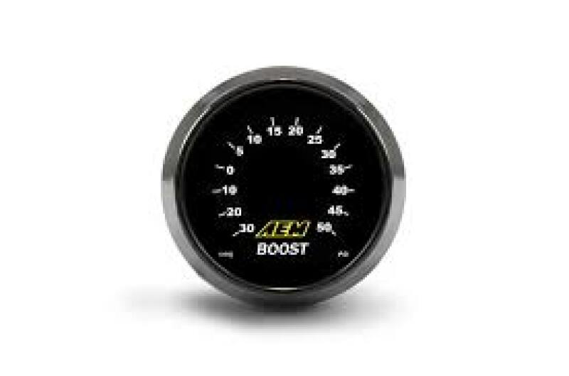 AEM 52mm Boost Digital Gauge –30–50 PSI