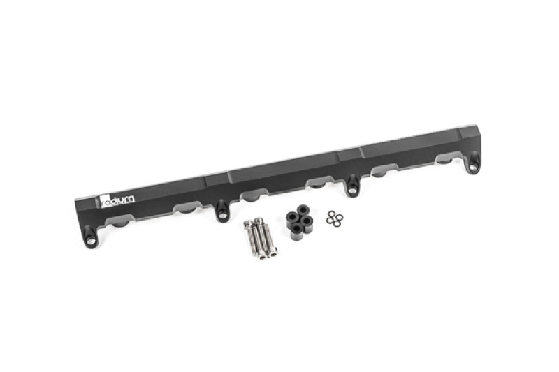 Radium Engineering Fuel Rail for VW/Audi/Porsche 3.2L 24V VR6, 8AN ORB Ports, Bolt-On, Mounting Hardware - 2002-2005 Volkswagen Golf GTI VR6 - OneFastShop