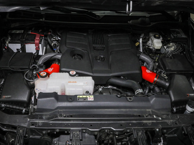 aFe Super Stock Induction System with Pro DRY S Media for Jeep and Toyota Tundra V6-3.4L (tt)