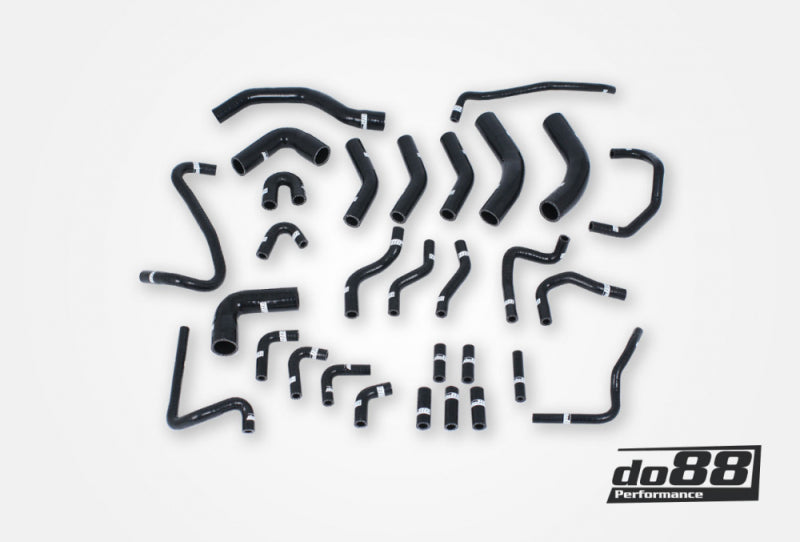 do88 Silicone Vacuum Hose Kit - Audi RS6 (C5) 2002-2004 - Black