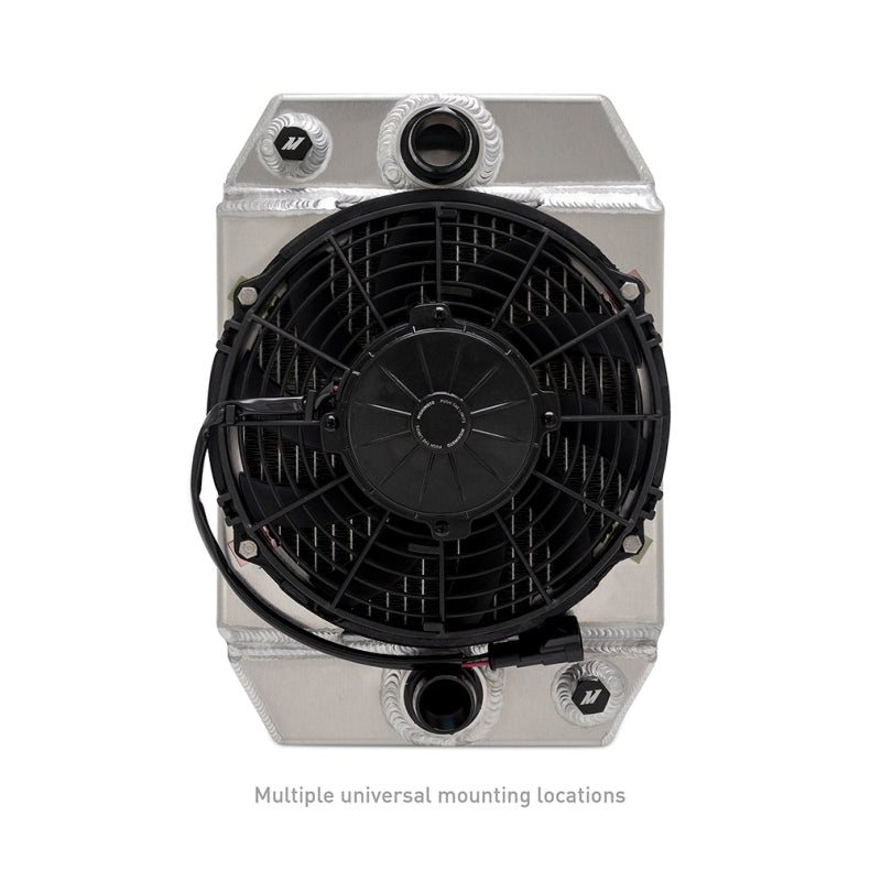 Mishimoto Universal Aluminum Radiator - Natural Drag Race Performance - OneFastShop