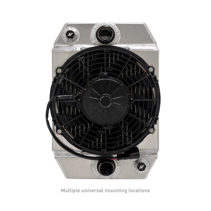 Mishimoto Universal Aluminum Radiator - Natural Drag Race Performance - OneFastShop