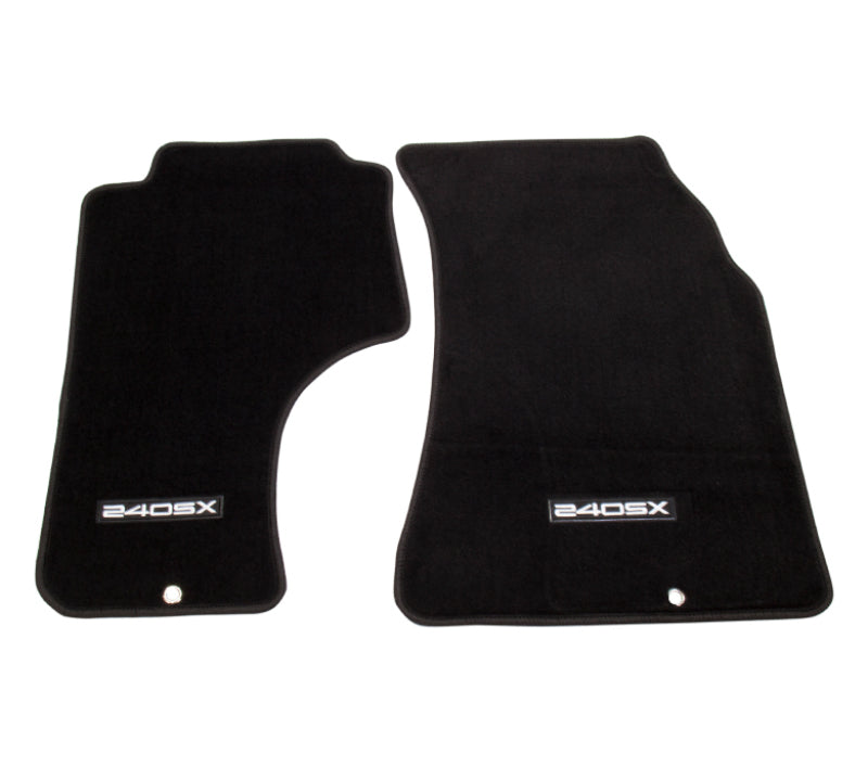 Nrg Floor Mats - Nissan 240SX with 240SX Logo - 2pc - 89-98