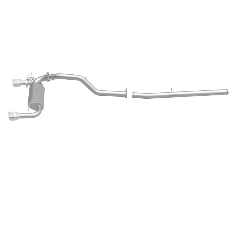 Magnaflow Cat-Back Exhaust System 3in SS Dual Outlet 4.5in Polished Tips for 2016-2018 Ford Focus RS - OneFastShop