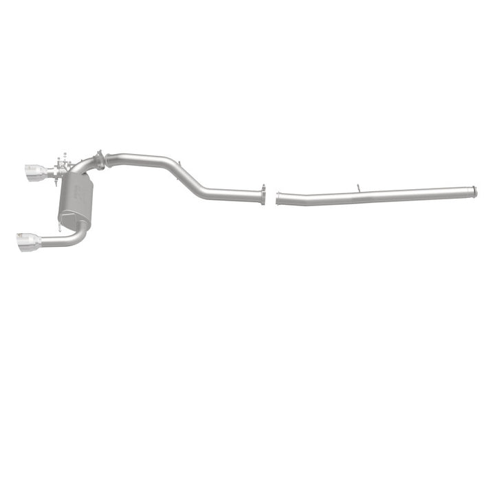 Magnaflow Cat-Back Exhaust System 3in SS Dual Outlet 4.5in Polished Tips for 2016-2018 Ford Focus RS - OneFastShop