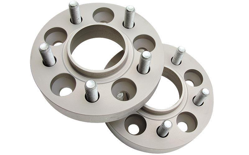 Eibach Pro-Spacer Wheel Spacers - 25mm - 5x114.3 - 70.5mm CB - 14x1.5 - Ford Mustang 2015-2026 - Black - Pair, image 3