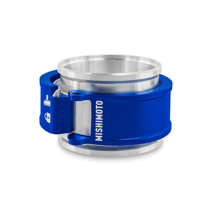 Mishimoto Quick Release Clamp Assembly 2.5in Aluminum Blue