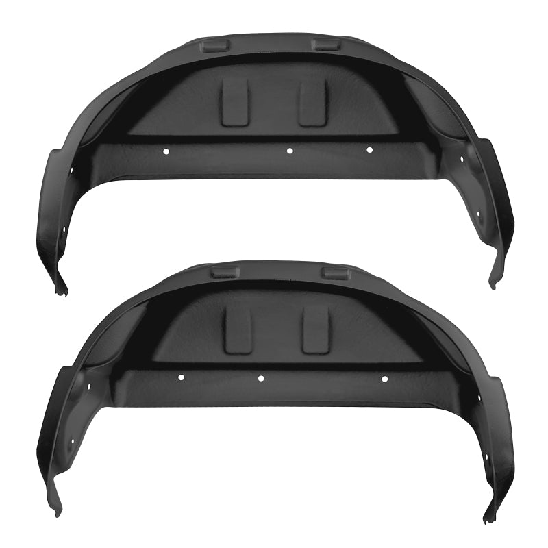 Husky Liners Rear Wheel Well Guards Black for 20-22 Chevrolet Silverado 2500/3500 HD - OneFastShop